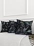 Декоративная подушка «939340» серый/черный, зеленый | фото