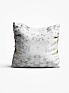 Декоративная подушка «9006321» белый, серый/черный | фото