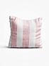 Декоративная подушка «9370781» белый, розовый | фото