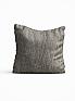 Декоративная подушка «9900261» серый/черный, светло-серый | фото