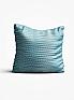Декоративная подушка «9680411» синий/голубой, бирюзовый | фото
