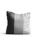 Декоративная подушка «9321421» серый/черный, светло-серый | фото