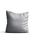 Декоративная подушка «9260251» серый/черный, белый | фото